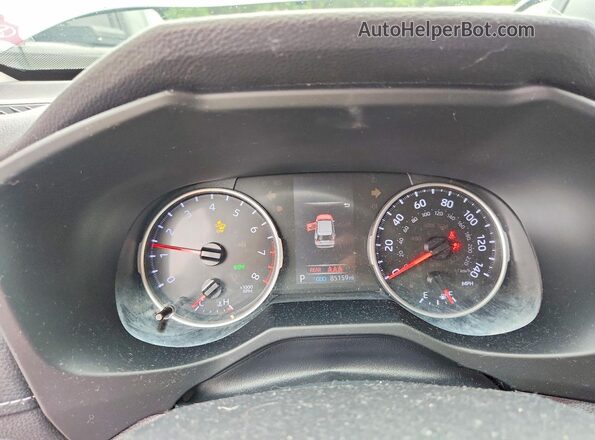 JTMW1RFV5LD059699 2020 TOYOTA RAV4 Серый Вид щитка приборов
