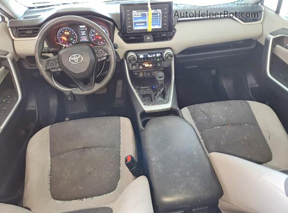 JTMW1RFV6KD501596 2019 TOYOTA RAV4 White Widok deski rozdzielczej