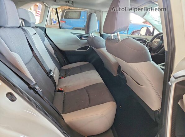 JTMW1RFV6KD501596 2019 TOYOTA RAV4 White Widok wnętrza z tyłu