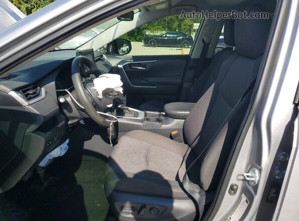JTMW1RFV6LD043415 2020 TOYOTA RAV4 Серебряный Вид салона спереди
