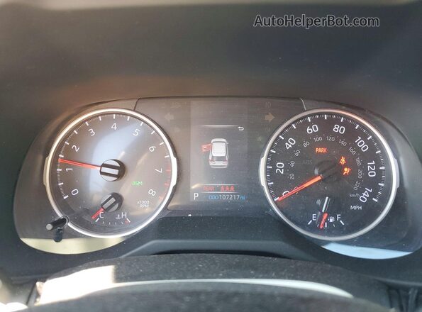 JTMW1RFV6LD043415 2020 TOYOTA RAV4 Серебряный Вид щитка приборов