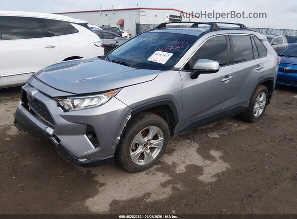 JTMW1RFV7KJ001710 2019 TOYOTA RAV4 Silver Przód lewy