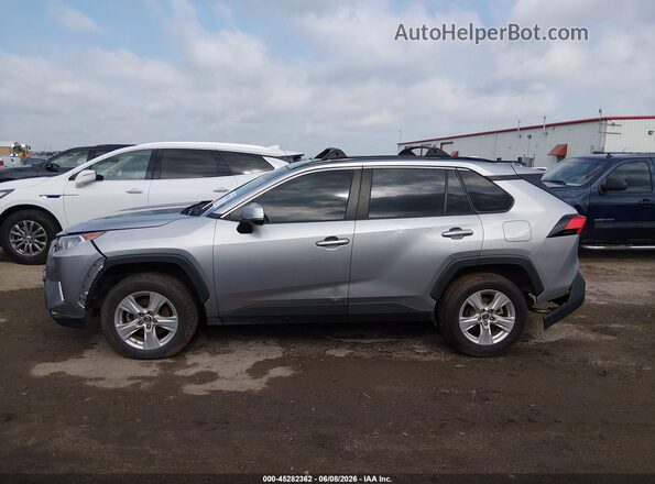 JTMW1RFV7KJ001710 2019 TOYOTA RAV4 Silver Widok wnętrza 360 stopni