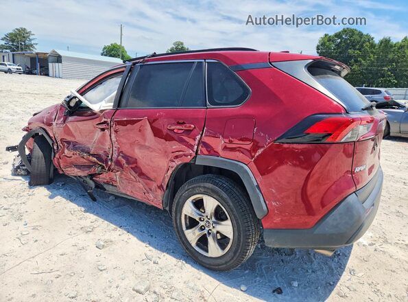 JTMW1RFV7KJ012352 2019 TOYOTA RAV4 Red უკანა მარცხენა
