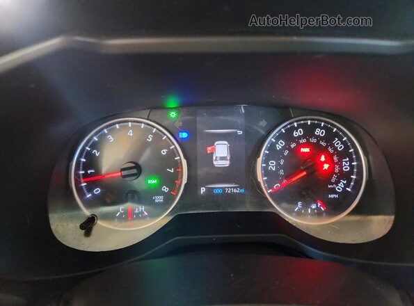 JTMW1RFV7MD064923 2021 TOYOTA RAV4 Blue Widok zestawu wskaźników