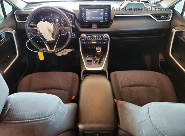 JTMW1RFV7MD064923 2021 TOYOTA RAV4 Blue Widok deski rozdzielczej