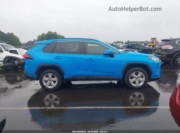 JTMW1RFV8MD063084 2021 TOYOTA RAV4 Синий Вид задней части салона
