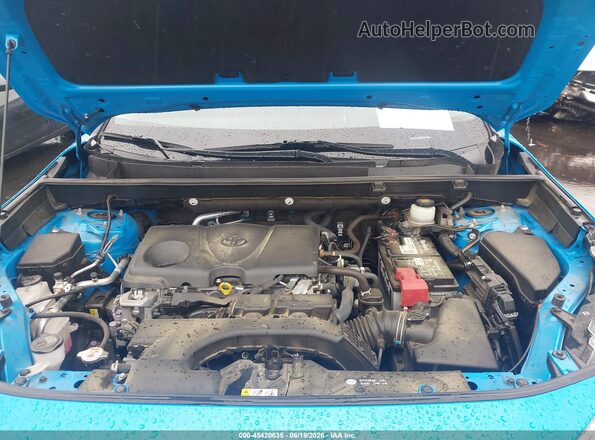 JTMW1RFV8MD063084 2021 TOYOTA RAV4 Синий Вид сзади
