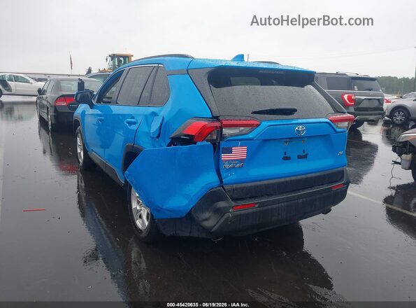 JTMW1RFV8MD063084 2021 TOYOTA RAV4 Синий Задняя левая четверть