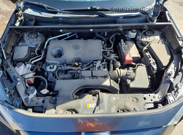 JTMW1RFVXKD012991 2019 TOYOTA RAV4 Gray Vista del compartimento del motor