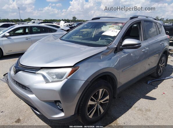 JTMWFREV0JJ160327 2018 TOYOTA RAV4 Silver Передня ліва чверть