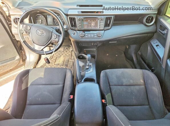 JTMWFREV0JJ162112 2018 TOYOTA RAV4 Charcoal Առջևի վահանակի տեսք