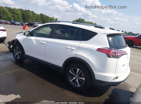 JTMWFREV0JJ165446 2018 TOYOTA RAV4 White Задня ліва чверть