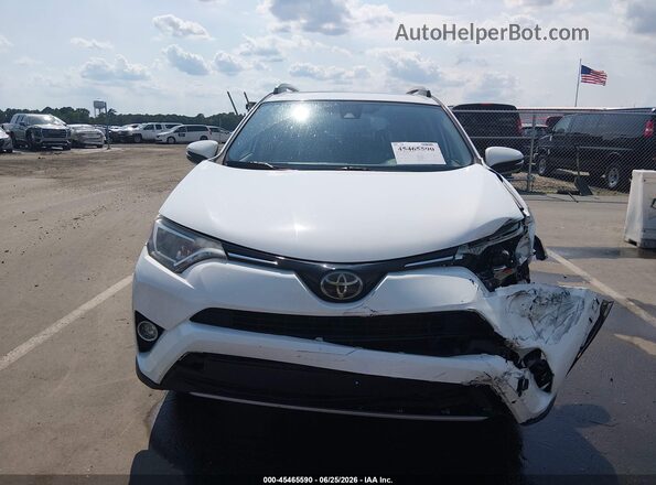 JTMWFREV0JJ165446 2018 TOYOTA RAV4 White Вид щитка приладів