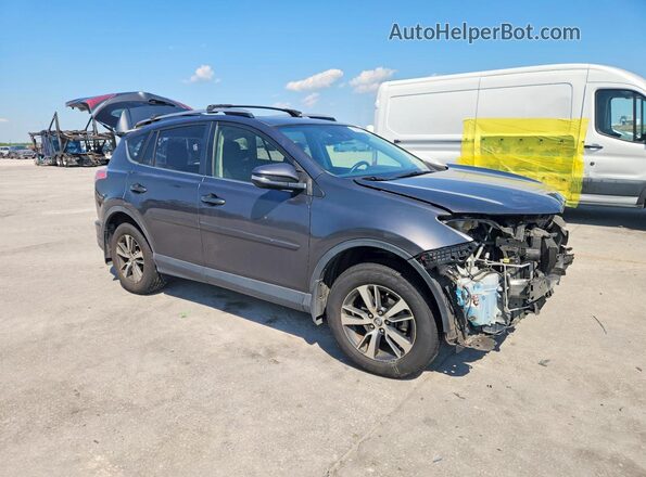 JTMWFREV1JJ736555 2018 TOYOTA RAV4 Gray Front right