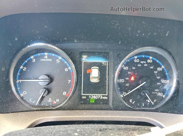 JTMWFREV2GJ094520 2016 TOYOTA RAV4 Gray ხელსაწყოთა პანელის ხედი