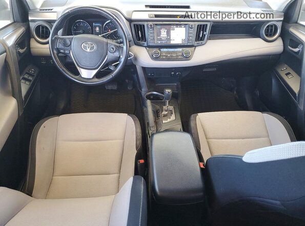 JTMWFREV2GJ094520 2016 TOYOTA RAV4 Gray წინა პანელის ხედი
