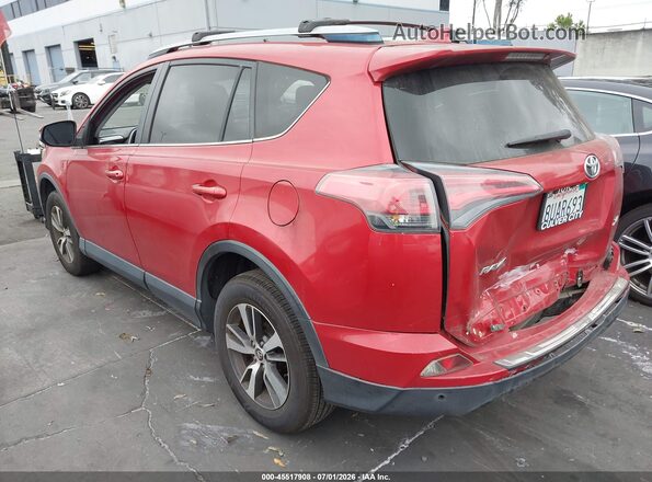 JTMWFREV3HJ118602 2017 TOYOTA RAV4 Red Trasero izquierdo