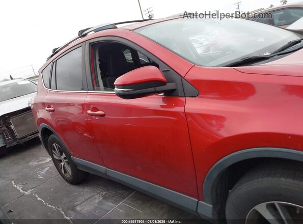 JTMWFREV3HJ118602 2017 TOYOTA RAV4 Red Vista interior trasera