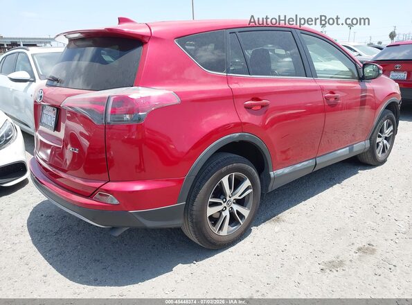JTMWFREV3HJ140504 2017 TOYOTA RAV4 Red უკანა მარჯვენა