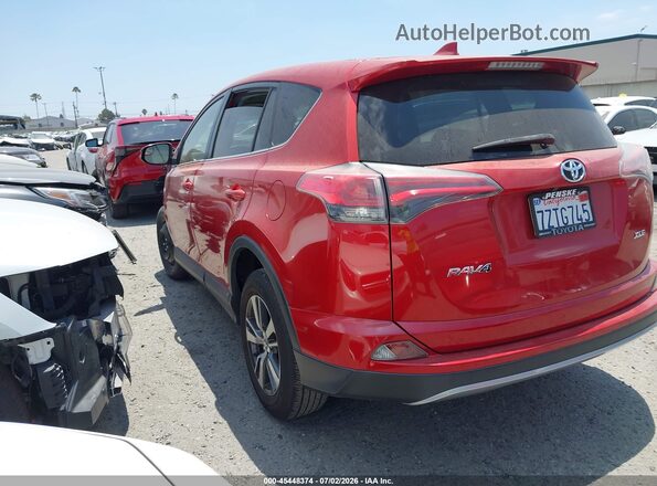 JTMWFREV3HJ140504 2017 TOYOTA RAV4 Red უკანა მარცხენა