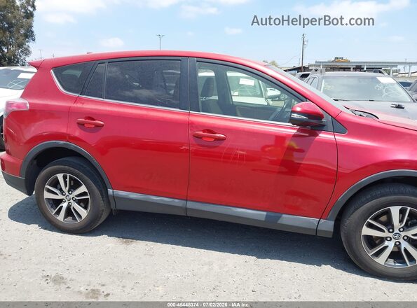 JTMWFREV3HJ140504 2017 TOYOTA RAV4 Red სალონის 360-გრადუსიანი ხედი
