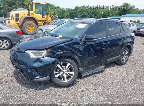 JTMWFREV3JJ165618 2018 TOYOTA RAV4 Blue Front left