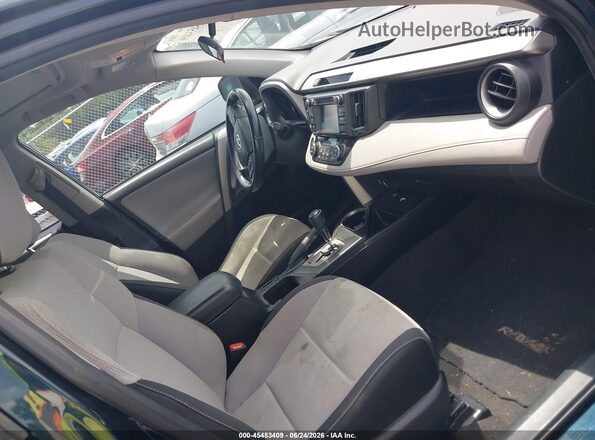 JTMWFREV3JJ165618 2018 TOYOTA RAV4 Blue Front interior view