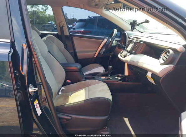 JTMWFREV4JJ172528 2018 TOYOTA RAV4 Blue Front interior view