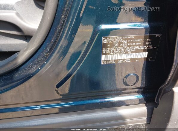 JTMWFREV4JJ172528 2018 TOYOTA RAV4 Blue Engine compartment view