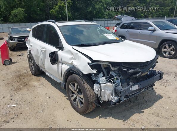 JTMWFREV4JJ201493 2018 TOYOTA RAV4 White Front view