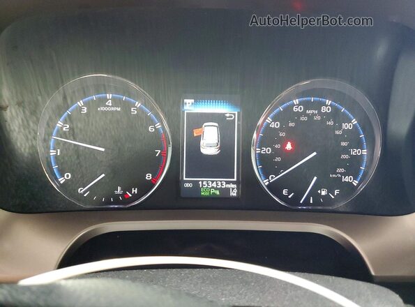 JTMWFREV5GJ086637 2016 TOYOTA RAV Красный Вид щитка приборов