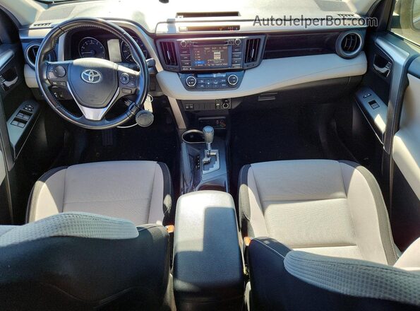 JTMWFREV5HD100617 2017 TOYOTA RAV4 Blue Vista del salpicadero