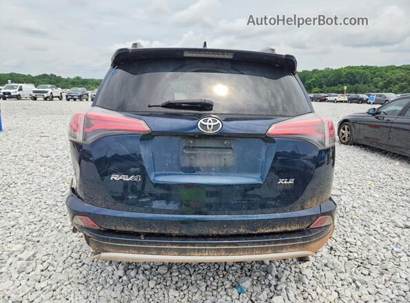 JTMWFREV5HJ133649 2017 TOYOTA RAV4 Blue Widok z tyłu