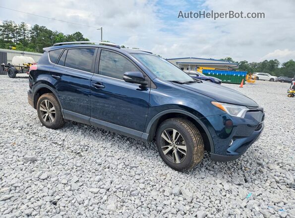 JTMWFREV5HJ133649 2017 TOYOTA RAV4 Blue Przód prawy