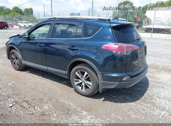 JTMWFREV5HJ142349 2017 TOYOTA RAV4 Dark Blue Trasero izquierdo