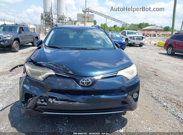 JTMWFREV5HJ142349 2017 TOYOTA RAV4 Dark Blue Vista del cuadro de instrumentos