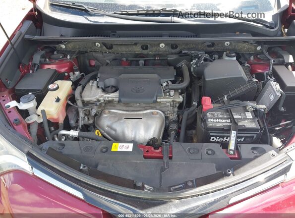 JTMWFREV5JD116807 2018 TOYOTA RAV4 Красный Вид сзади