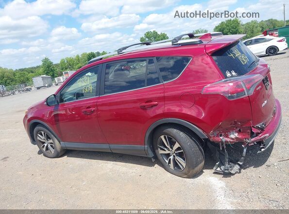 JTMWFREV5JD116807 2018 TOYOTA RAV4 Красный Панорамный вид салона 360°