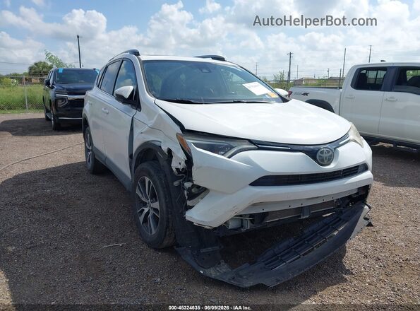 JTMWFREV5JJ193341 2018 TOYOTA RAV4 White Vista frontal