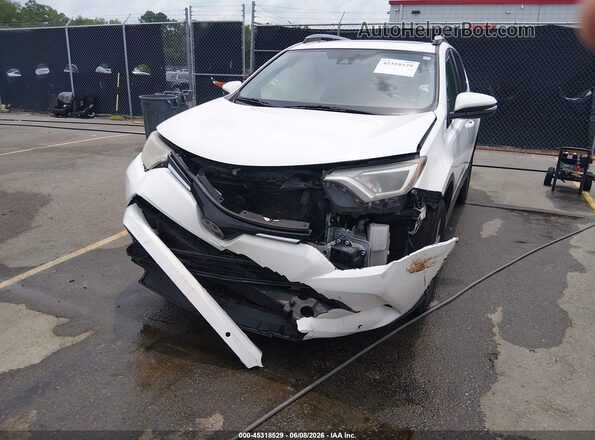 JTMWFREV5JJ202295 2018 TOYOTA RAV4 White Դիմացի տեսք