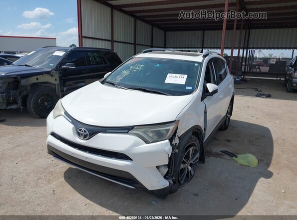 JTMWFREV6GJ089966 2016 TOYOTA RAV4 Белый Передняя левая четверть