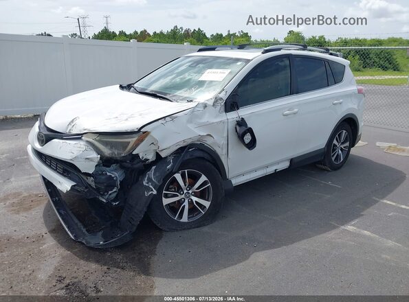 JTMWFREV6HJ104029 2017 TOYOTA RAV4 White წინა მარცხენა ხედი სამი მეოთხედიდან