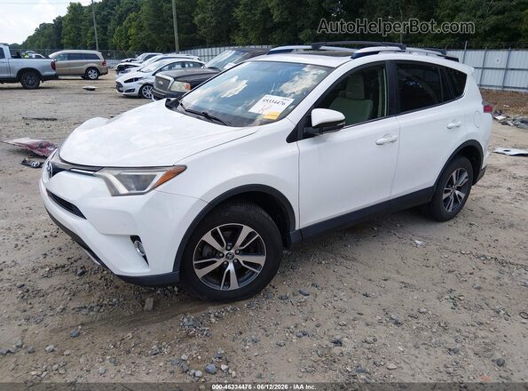 JTMWFREV7GJ072478 2016 TOYOTA RAV4 White წინა მარცხენა ხედი სამი მეოთხედიდან