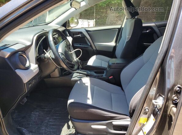 JTMWFREV7HD096568 2017 TOYOTA RAV4 Gray Вид салону спереду
