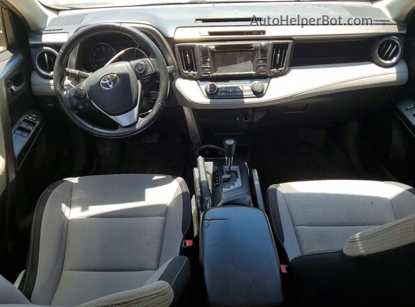 JTMWFREV7HD096568 2017 TOYOTA RAV4 Gray Вид панелі приладів