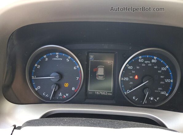 JTMWFREV7HD096568 2017 TOYOTA RAV4 Gray Вид щитка приладів