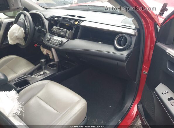 JTMWFREV7HJ121115 2017 TOYOTA RAV4 Red Vista interior delantera