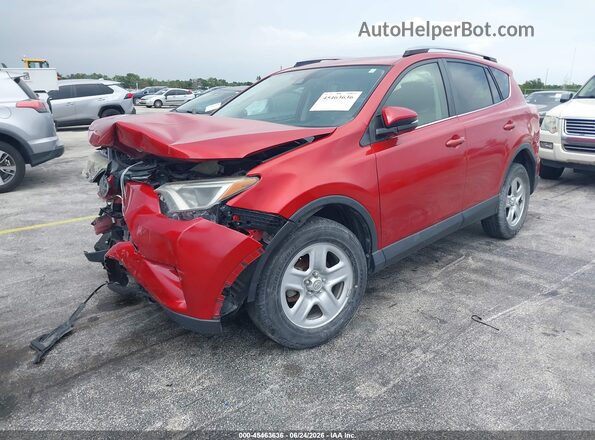 JTMWFREV7HJ121115 2017 TOYOTA RAV4 Red Vista tres cuartos delantera izquierda