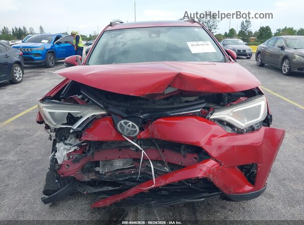 JTMWFREV7HJ121115 2017 TOYOTA RAV4 Red Vista frontal